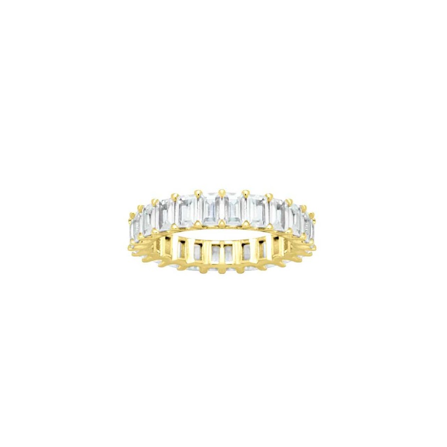 Rings CANDY | Ring Casim, 925 Sterling Silver, Gold-Plated