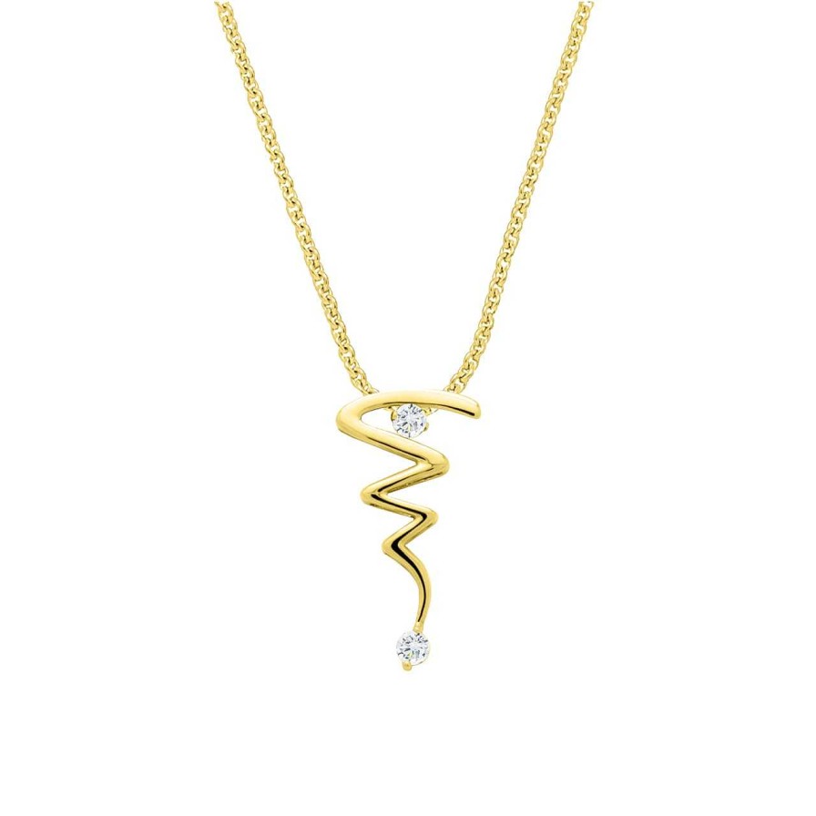 Necklaces CANDY | Necklace Diaz, 925 Sterling Silver, Gold-Plated