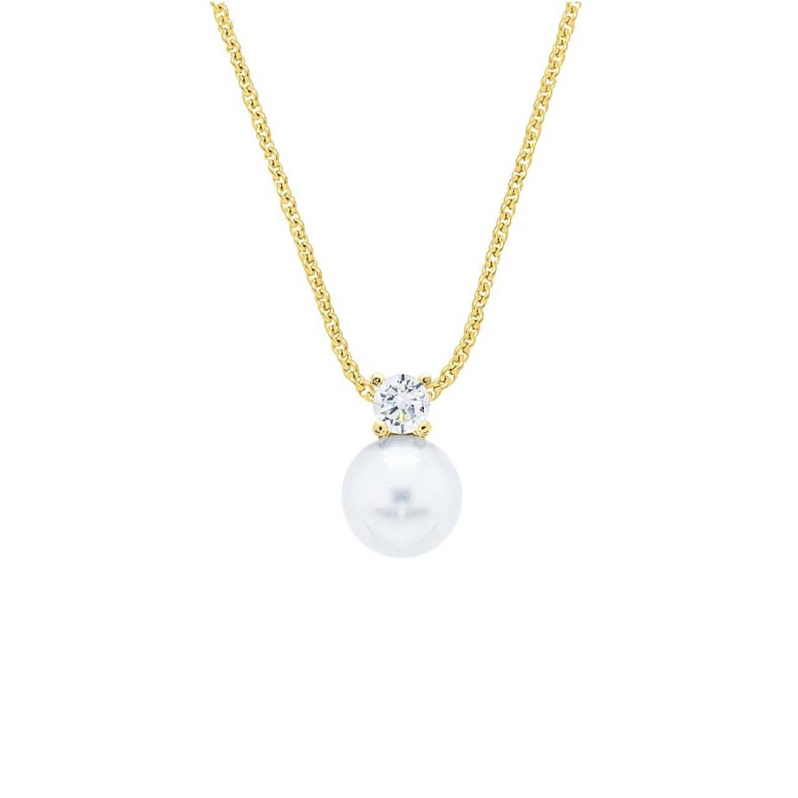 Necklaces CANDY | Necklace Delia, 925 Sterling Silver, Gold-Plated