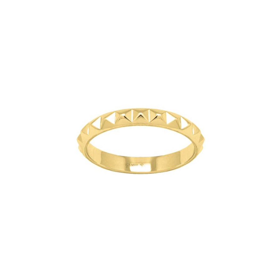 Rings CANDY | Ring Valori, 925 Sterling Silver, Gold-Plated