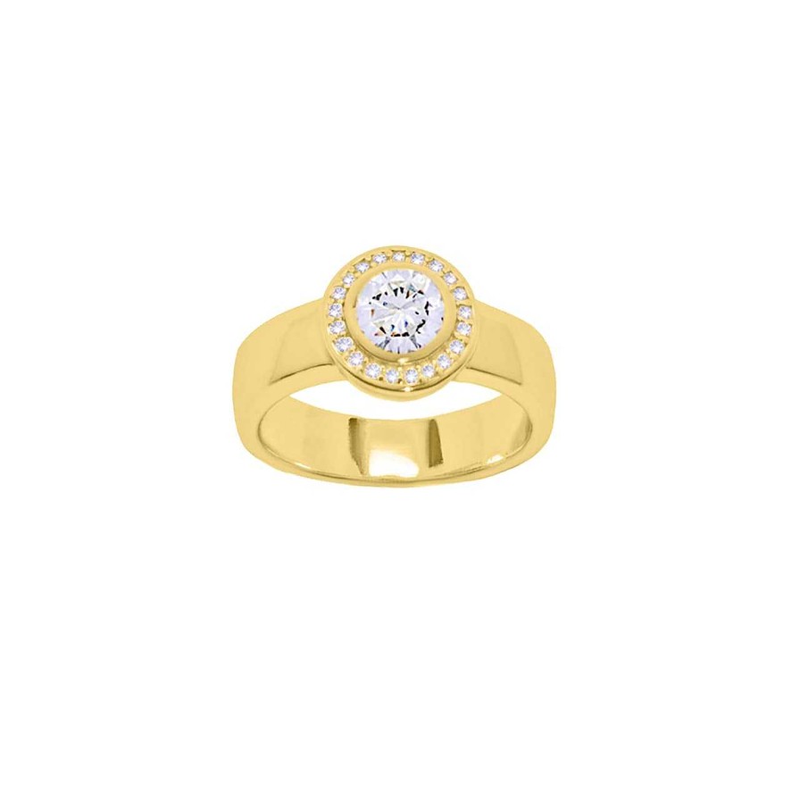 Rings CANDY | Ring Delicacy, 925 Sterling Silver, Gold-Plated