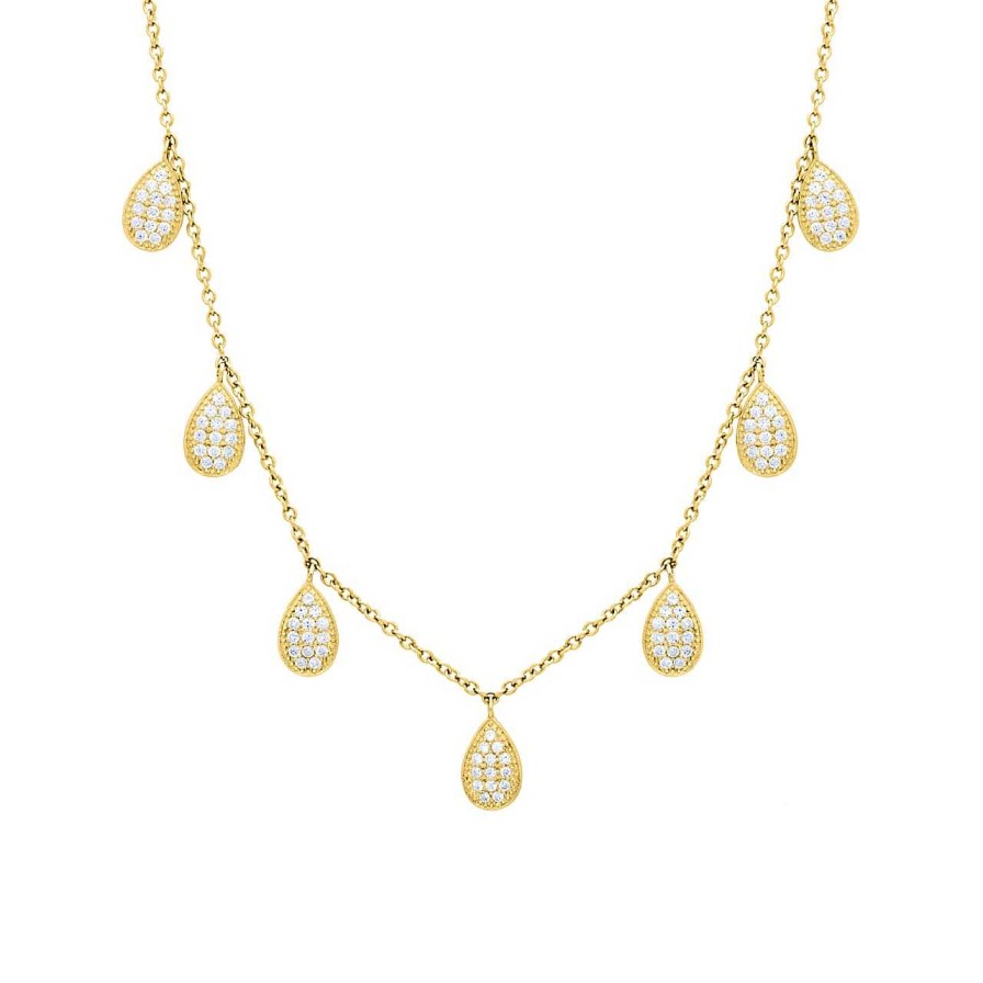 Necklaces CANDY | Necklace Tanit, Sterling Silver 925, Gold Plated