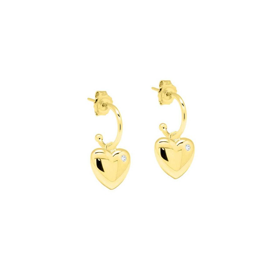 Earrings CANDY | Earrings Marie, 925 Sterling Silver, Gold-Plated