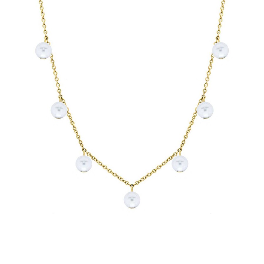 Necklaces CANDY | Necklace Lea, 925 Sterling Silver, Gold Plated